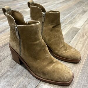 3.1 Philip Lim Alexa suede ankle booties